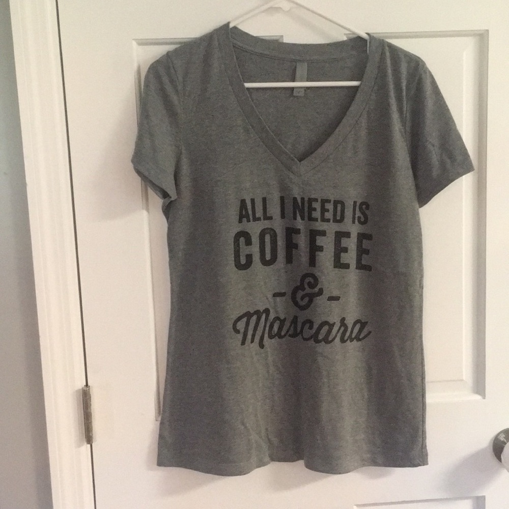 All I need is coffee and mascara